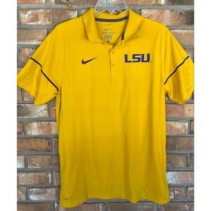 Nike LSU Men’s Dri-Fit Short Sleeve Polo Size Medium